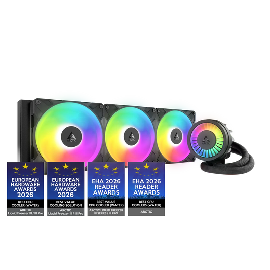 ARCTIC Liquid Freezer III Pro 420 A-RGB Black, 420mm AIO CPU Liquid Cooler
