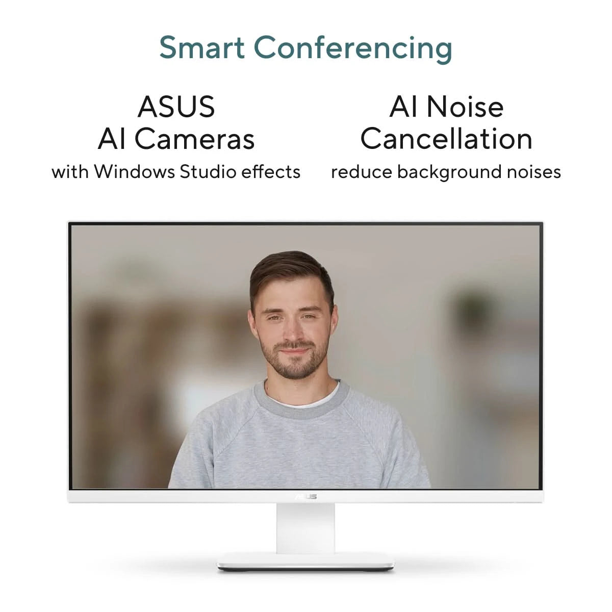 ASUS AIO, All In One PC, AMD Ryzen AI 7 350 (16GB/1TB/AMD Radeon 860M/68.58 cms (27) FHD Touch/Windows 11 Home/Office Home 2024 + M365 Basic (1 Year Validity)*) VM670KA-WPF004WS