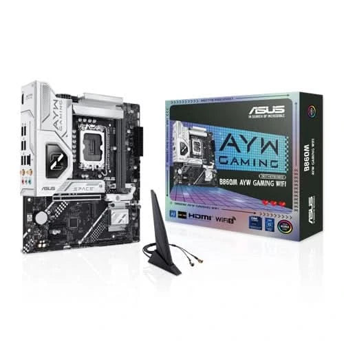 ASUS B860M AYW Gaming WIFI M-ATX DDR5 Micro-ATX Motherboard