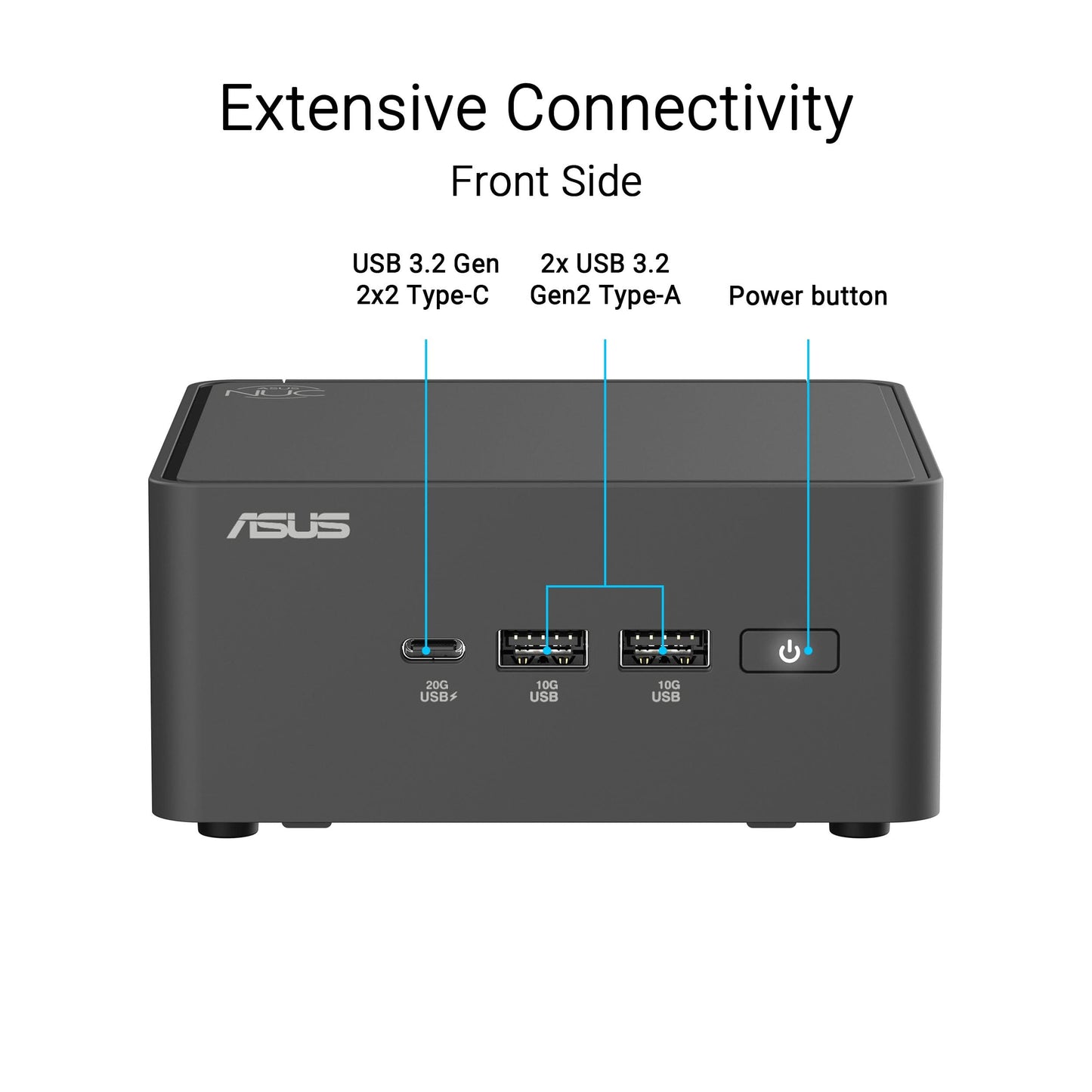 Asus AI-Enabled Mini PC with Intel Core 7 240H NUC15CRH-B