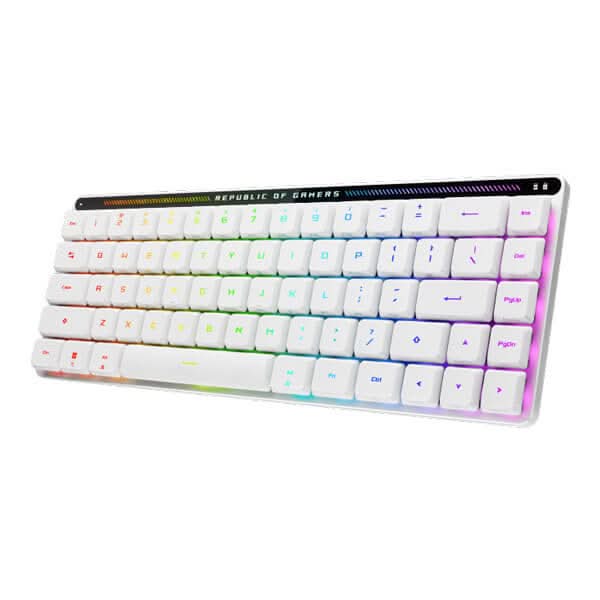 ASUS ROG Falchion RX Low Profile Wireless Gaming Keyboard, White