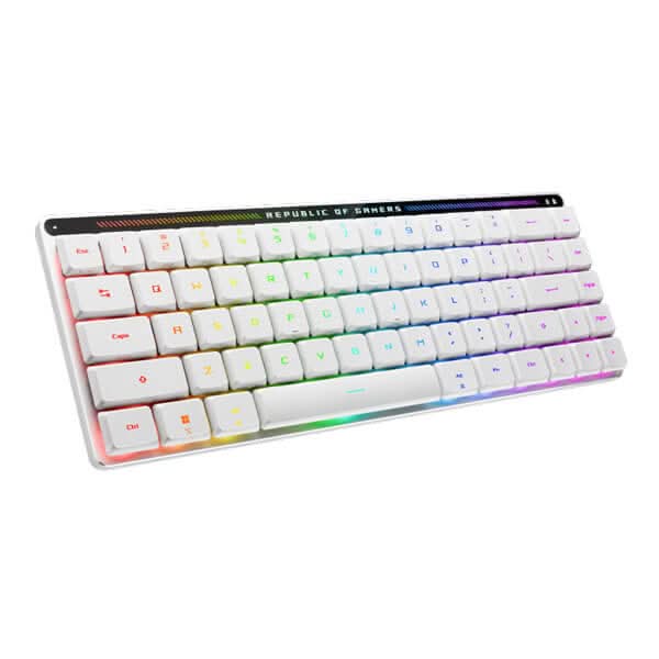 ASUS ROG Falchion RX Low Profile Wireless Gaming Keyboard, White