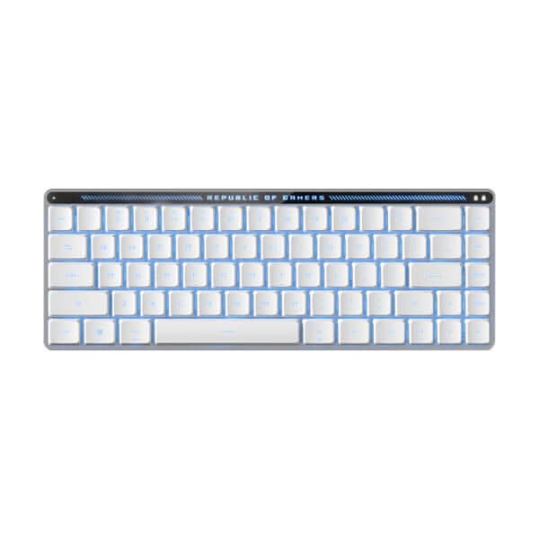ASUS ROG Falchion RX Low Profile Wireless Gaming Keyboard, White