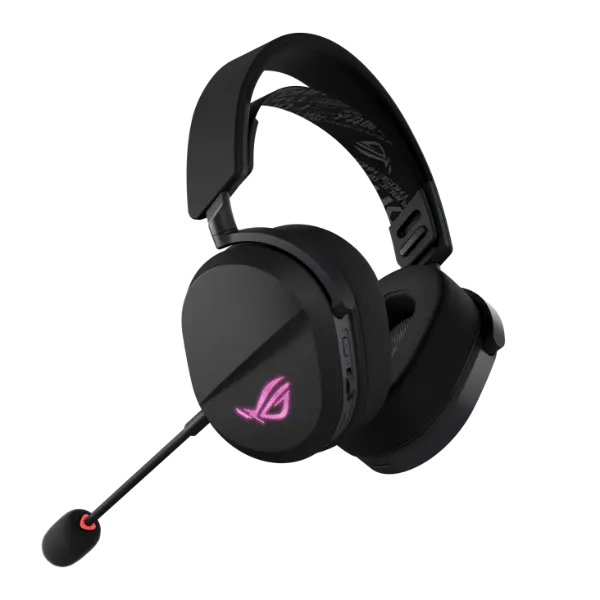ASUS ROG Pelta Wireless Gaming Headset, Black, Tri-Mode Connectivity