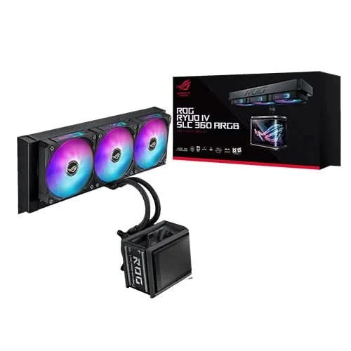 ASUS ROG Ryuo IV SLC 360 ARGB Black, 360mm AIO CPU Liquid Cooler