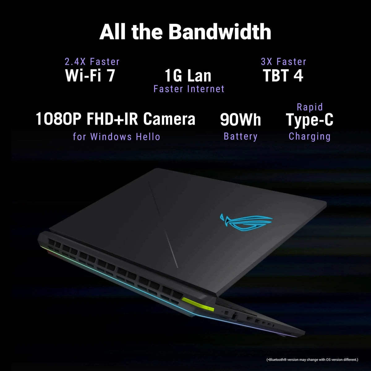 ASUS ROG Strix G16 G615LM-TS268WS, Intel Core Ultra 7 255HX, RTX 5060 GPU, 16GB RAM, 1TB SSD, 16 inch 2.5K Resolution, Windows 11 Home, Office Home 2024, M365 Basic-1 Year Validity, Gaming Laptop