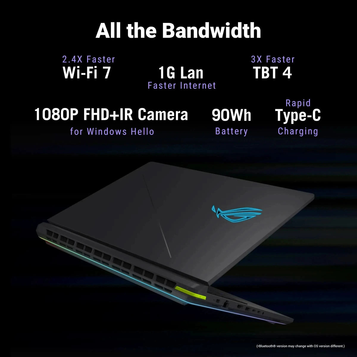 ASUS ROG Strix G16, Gaming Laptop, Intel Core Ultra 7 255HX, RTX 5060 GPU 16GB/1TB/40.64 cms (16) 2.5K/Windows 11 Home/Office Home 2024 + M365 Basic 1 Year Validity