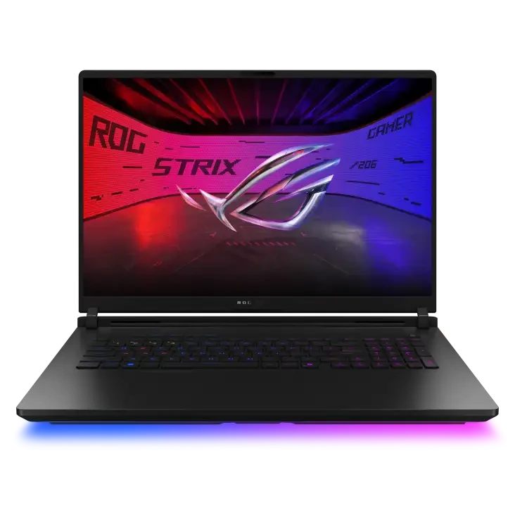 ASUS ROG Strix SCAR 18 G835LWG-TQ343WS, Intel Core Ultra 9 290HX, 64GB RAM, 2TB SSD, Mini LED 18 inch 4K Resolution, RTX 5080 Gaming Laptop, Windows 11 Home, Office Home 2024, 1 Year Warranty