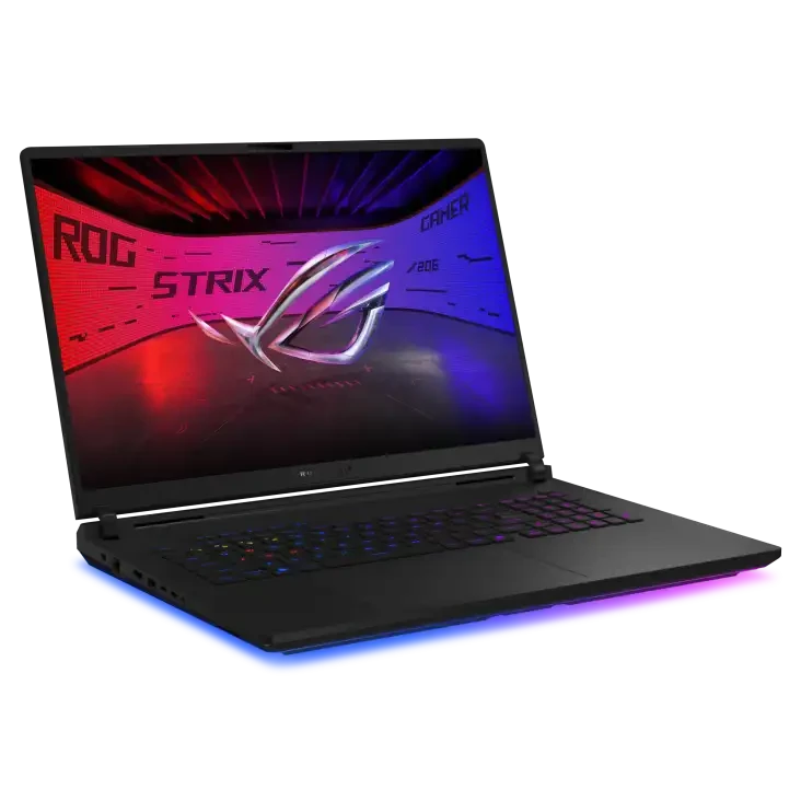 ASUS ROG Strix SCAR 18 G835LWG-TQ343WS, Intel Core Ultra 9 290HX, 64GB RAM, 2TB SSD, Mini LED 18 inch 4K Resolution, RTX 5080 Gaming Laptop, Windows 11 Home, Office Home 2024, 1 Year Warranty