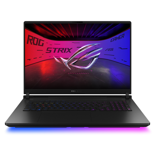 ASUS ROG Strix SCAR 18 G835LXG-TQ492WS Gaming Laptop, Intel Core Ultra 9 290HX, 64GB RAM, 2TB SSD, 18 Inch Mini LED 4K Display, GeForce RTX 5090 24GB, Windows 11 Home and Microsoft Office 2024