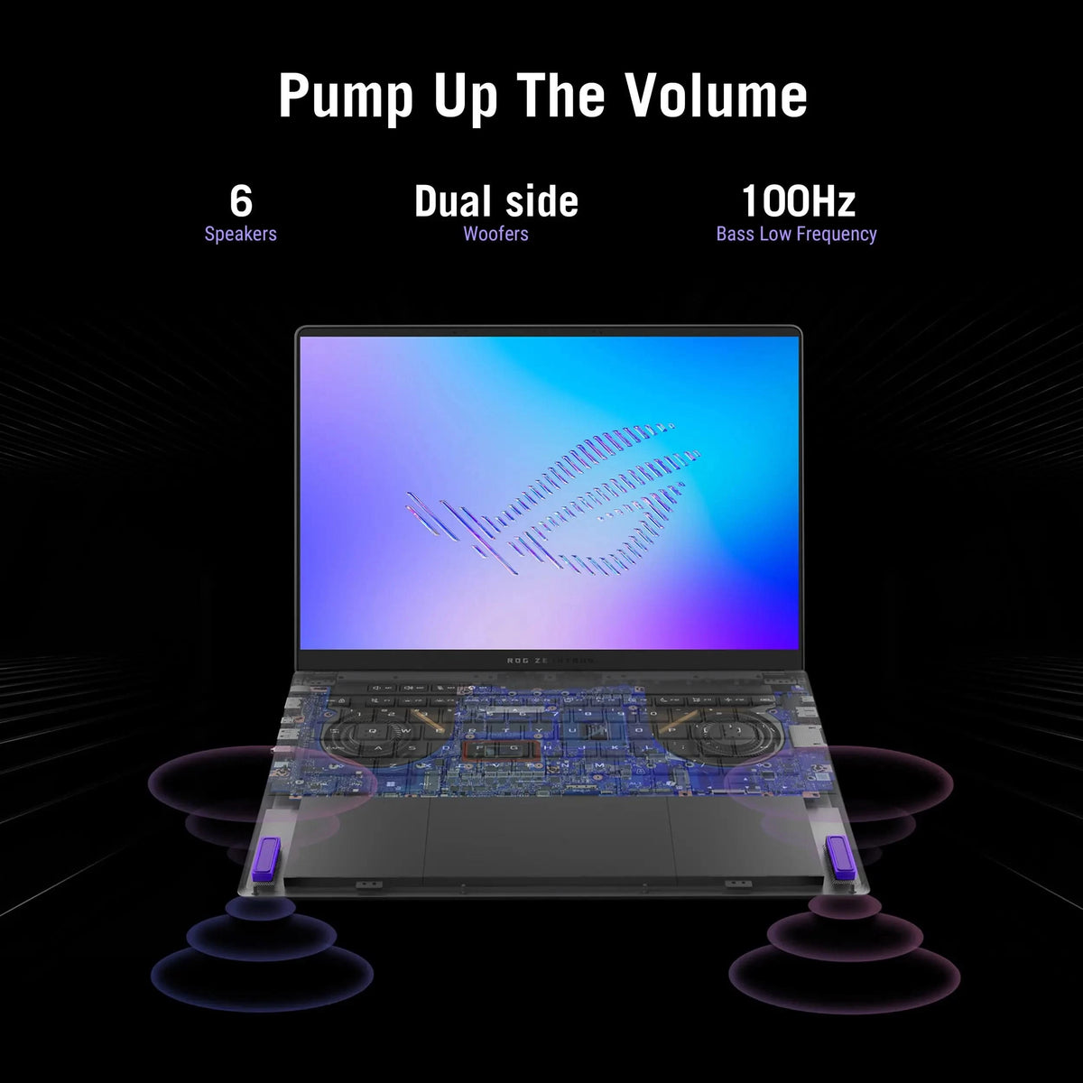 ASUS ROG Zephyrus G14 (2026) GU405AP-SY060WS, Intel Core Ultra 9 Processor 386H, 16GB RAM, 1TB SSD, 14 inch Nebula HDR Display, Windows 11 Home