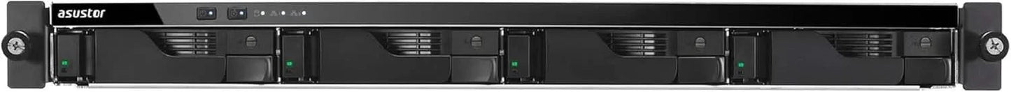 ASUSTOR AS6504RD 4-Bay NAS | 2.5GbE, 8GB DDR4, Energy-Efficient Rackmount Storage Server