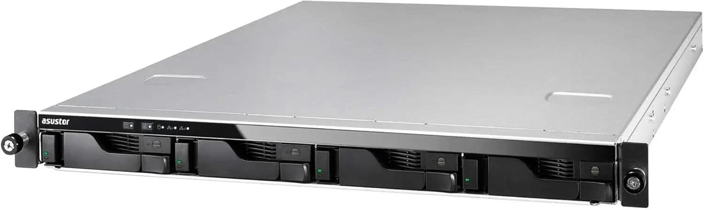ASUSTOR AS6504RD 4-Bay NAS | 2.5GbE, 8GB DDR4, Energy-Efficient Rackmount Storage Server