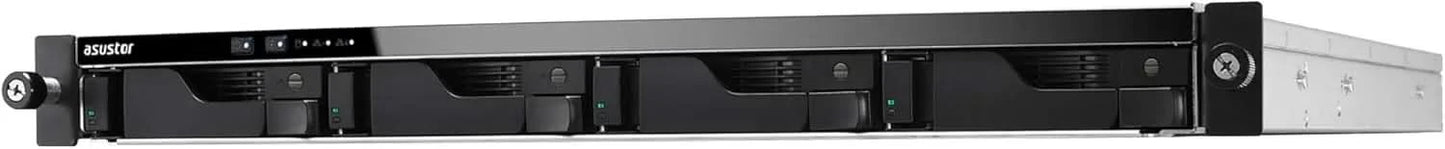 ASUSTOR AS6504RS 4-Bay NAS | 2.5GbE, 8GB DDR4, Energy-Efficient Rackmount Storage Server