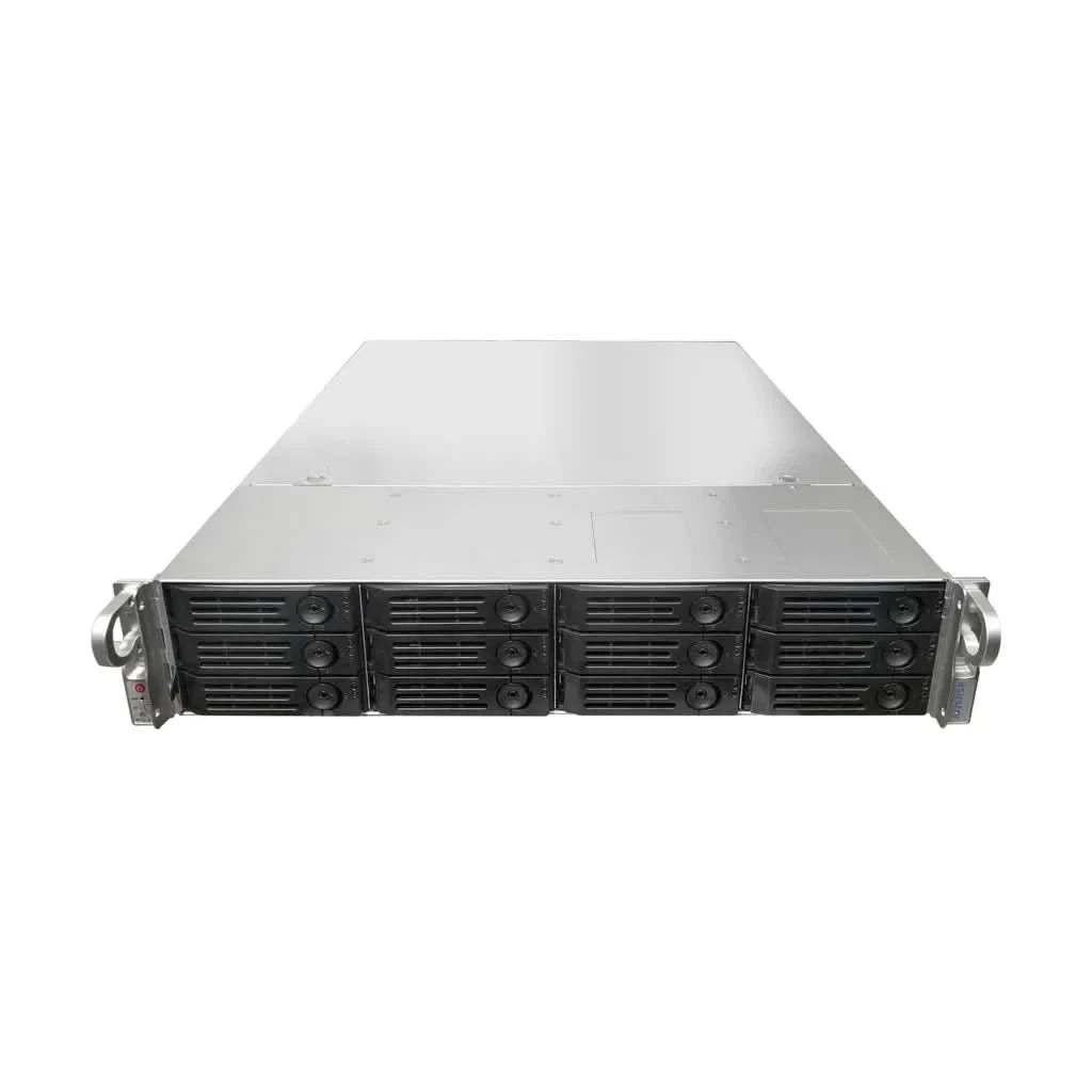 ASUSTOR AX7012R 12-Bay Expansion Unit | SAS/SATA, Energy-Efficient Rackmount Storage Expander