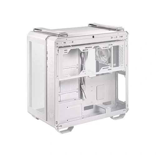 ASUS TUF Gaming GT502 PLUS TG ARGB Mid Tower Gaming Cabinet, White