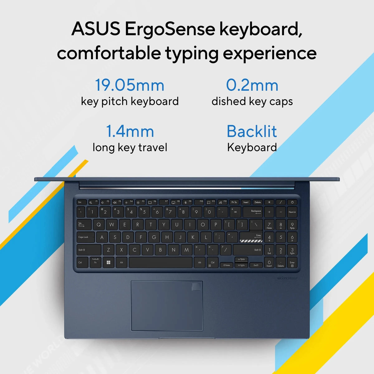 ASUS Vivobook 15, Student Laptop, Intel Core 5 120U (16GB/512GB/Intel Graphics/39.62 cm (15.6) FHD/Windows 11 Home/Office Home 2024 + M365 Basic (1 Year Validity)*) X1504VAP-IN009WS
