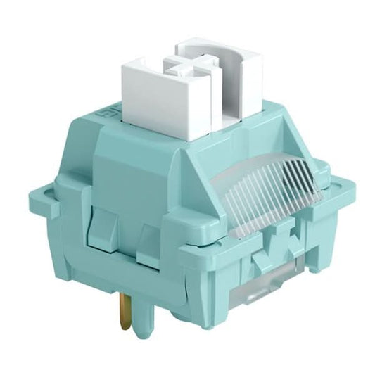 AULA LEOBOG Ice Vein Linear Mechanical Switch – Ultra-Smooth, Pre-Lubed, Hot-Swappable, Ideal for Custom Keyboards (100pcs)