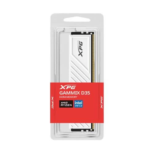 RAM DDR4 16GB XPG 3200MHZ D35 GAMMIX WHITE