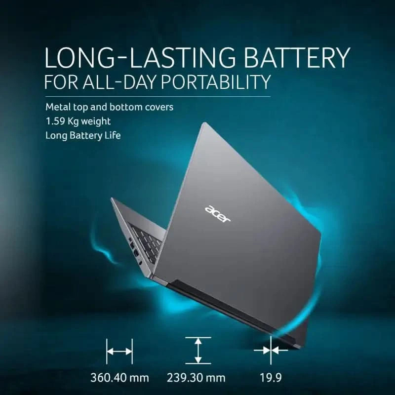 Acer Aspire Lite (AL15-53) UN.34ESI.02P Core 3-100U, 8GB, 512GB, 15.6 Inch, Grey