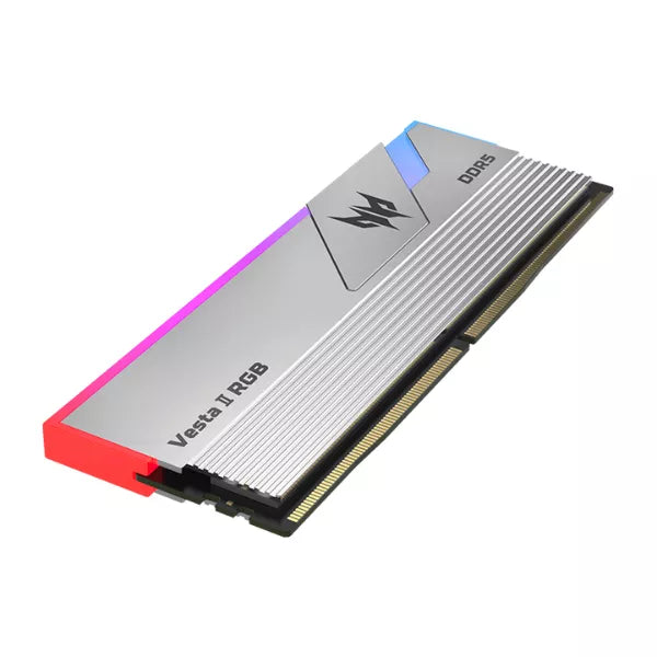 PREDATOR VESTAII DDR5 RGB U-DIMM 7200MHZ 32GB (16GB*2) SILVER