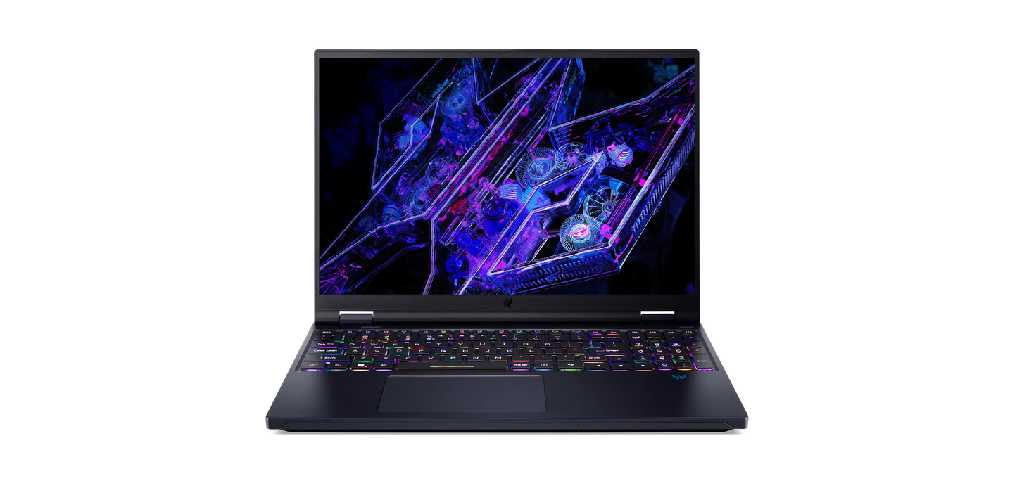 Acer Predator Helios 16 AI Ultra 9 processor 275HX/ 32 GB DDR5 6400MHz/Memory 2TB SSD/RTX 5090 24G-GDDR7 /16" OLED 240Hz DCI-P3 100%/ W11/ Abyssal Black