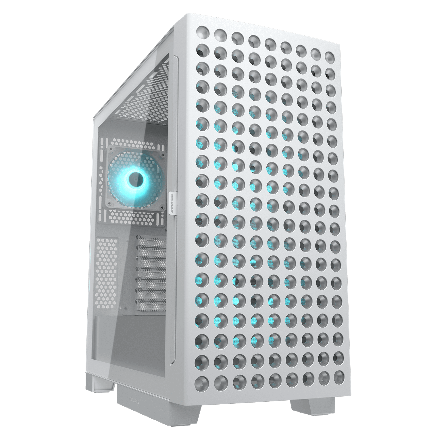Cougar AIRFACE ECO RGB White Mid Tower Cabinet
