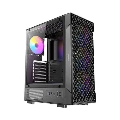 Antec VX320 ARGB ATX Mid Tower Cabinet (VX320-ARGB-BLACK)