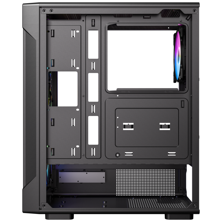 Antec VX320 ARGB ATX Mid Tower Cabinet (VX320-ARGB-BLACK)