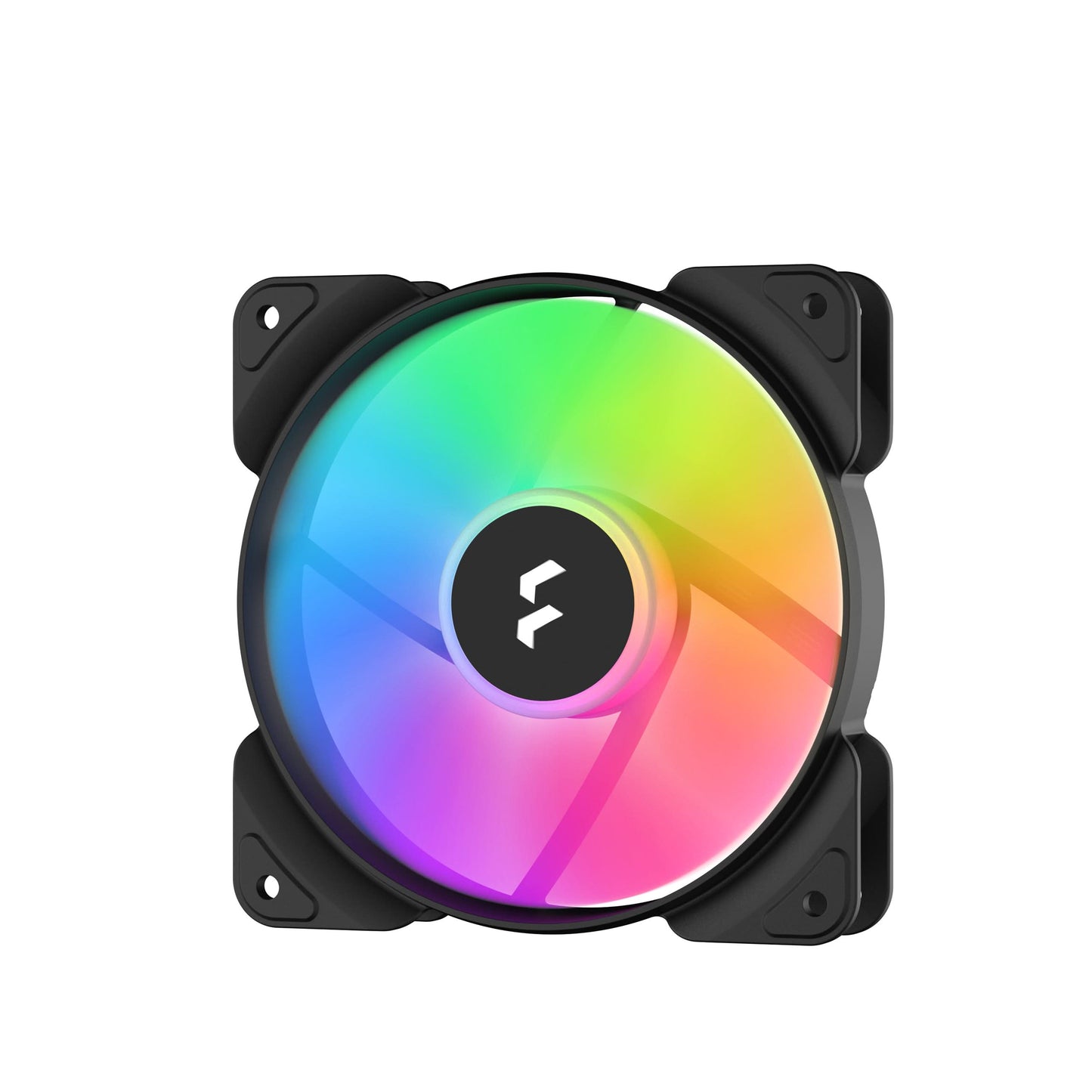 FRACTOL ASPECT 12 RGB BLACK FRAME CABINET FAN