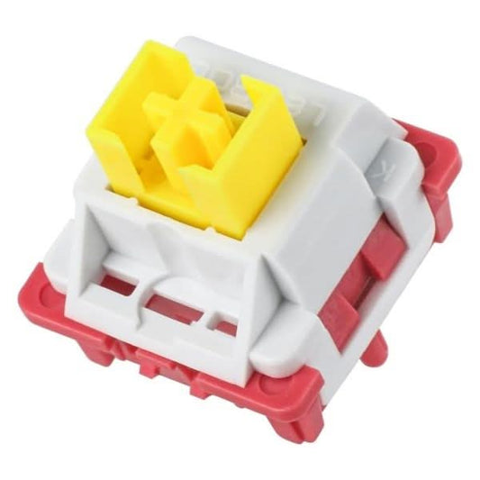 Aula LEOBOG Nimbus Linear Mechanical Switch – Ultra-Smooth, Pre-Lubed, Hot-Swappable, Ideal for Custom Keyboards, 100pcs (NS100)