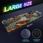 ANT ESPORTS GOLDEN DRAGON GAMING MOUSEPAD - BLACK