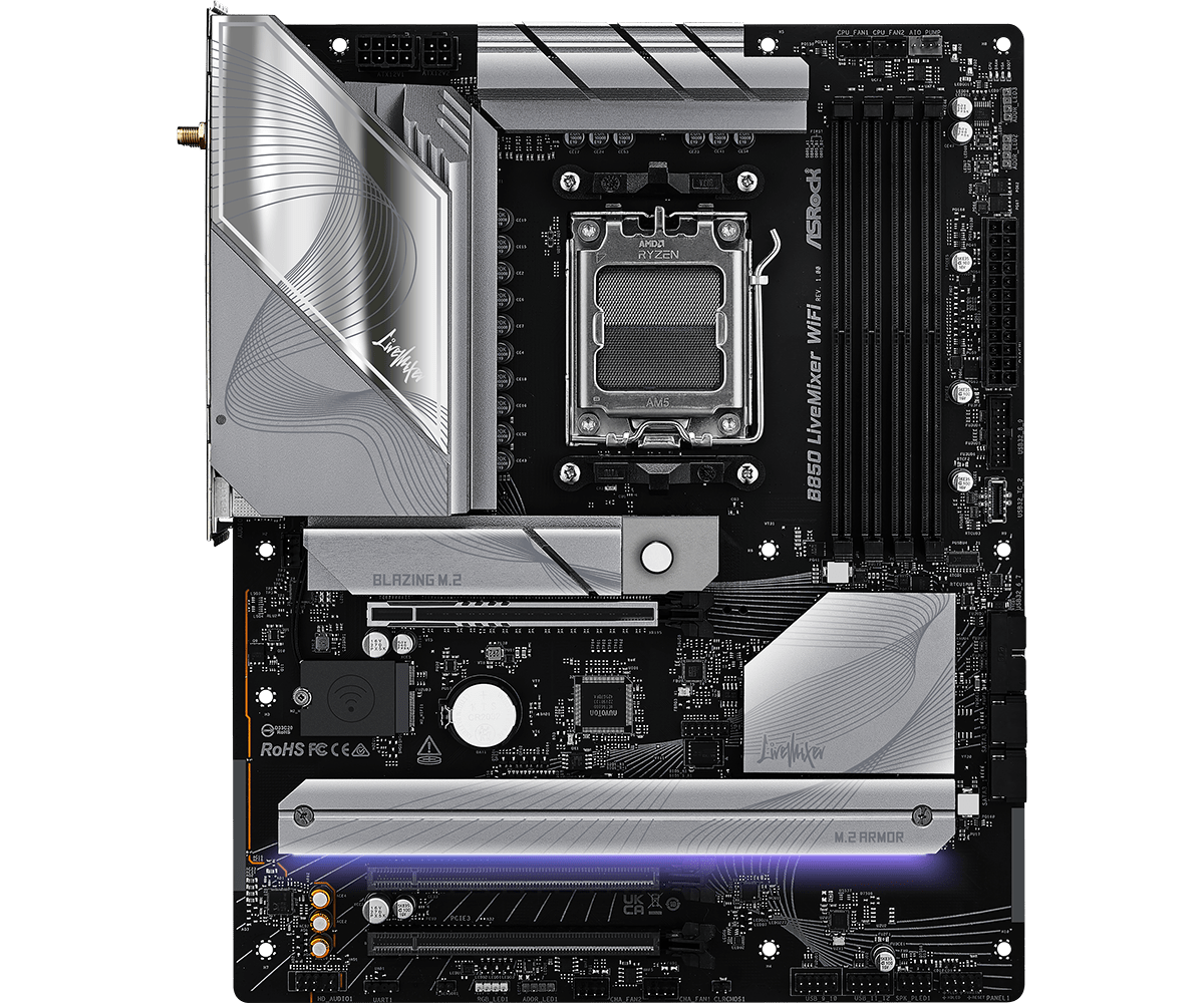 ASROCK B850 LIVEMIXER WIFI MOTHERBOARD