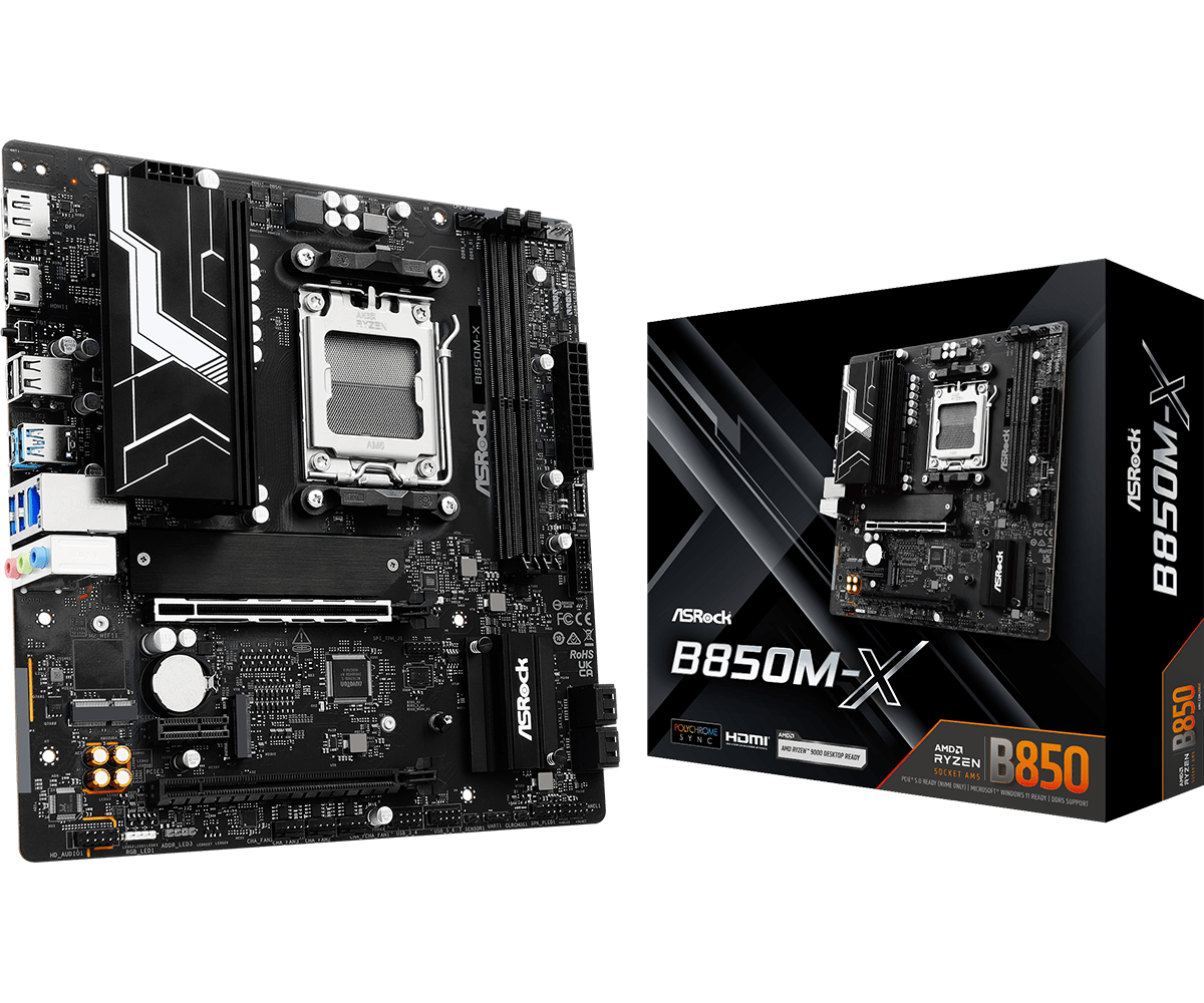 ASROCK B850M-X MOTHERBOARD