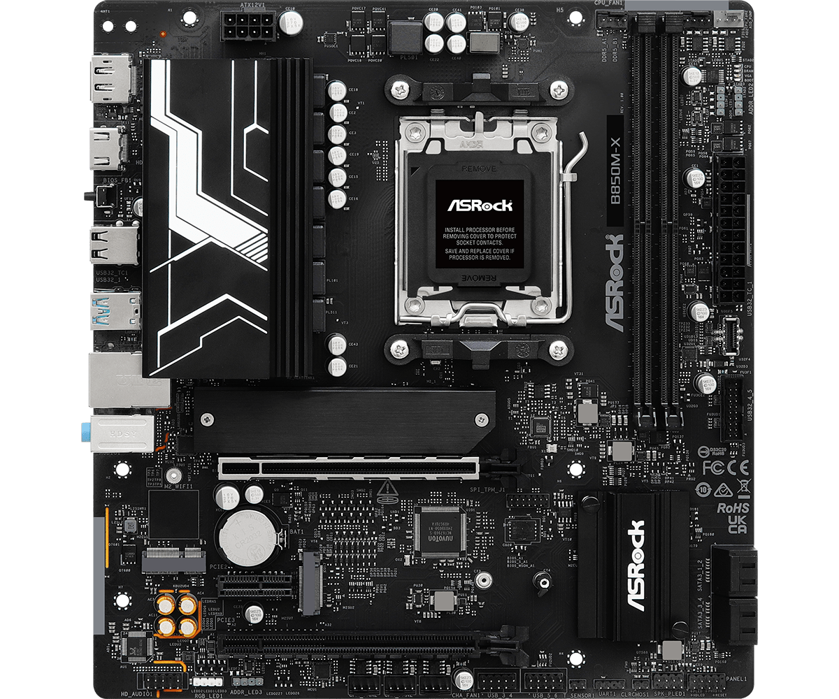 ASROCK B850M-X MOTHERBOARD