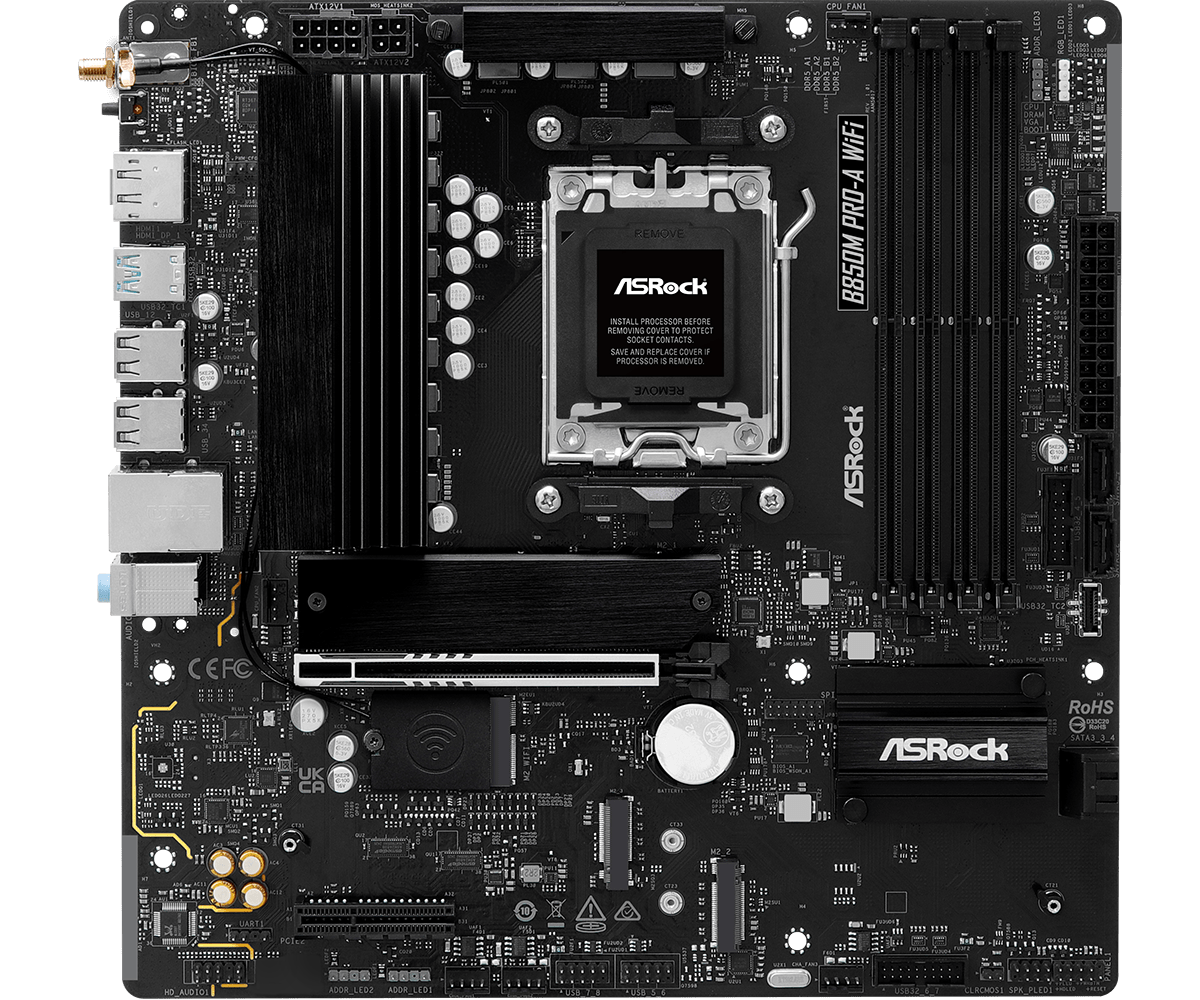 ASROCK B850M PRO-A WIFI MOTHERBOARD