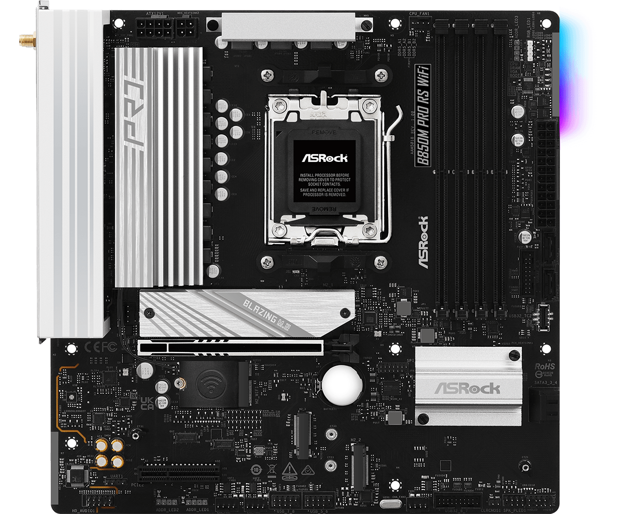 ASROCK B850M PRO RS WIFI MOTHERBOARD