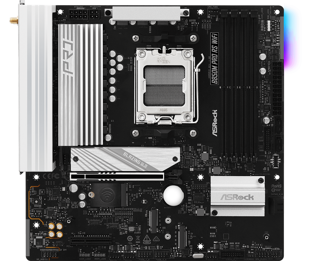 ASROCK B850M PRO RS WIFI MOTHERBOARD