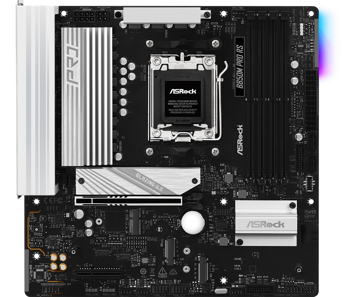 ASROCK B850M PRO RS MOTHERBOARD