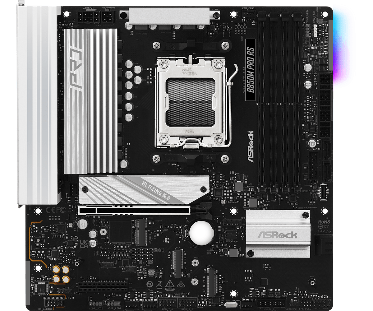 ASROCK B850M PRO RS MOTHERBOARD