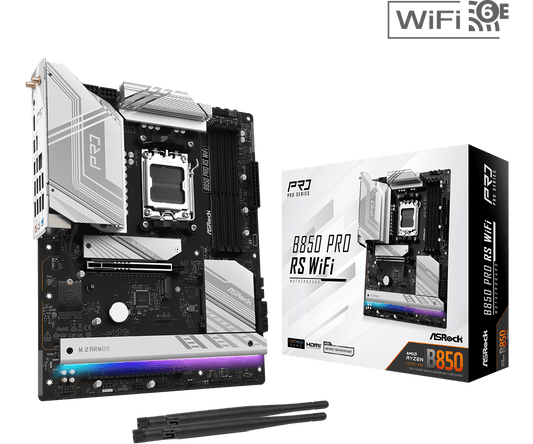 ASROCK B850 PRO RS WIFI MOTHERBOARD