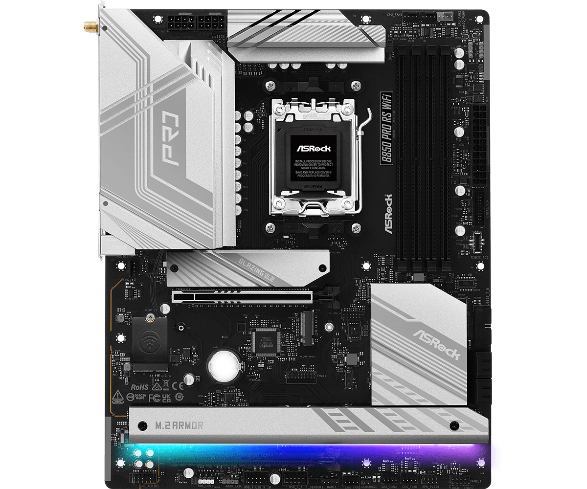 ASROCK B850 PRO RS WIFI MOTHERBOARD