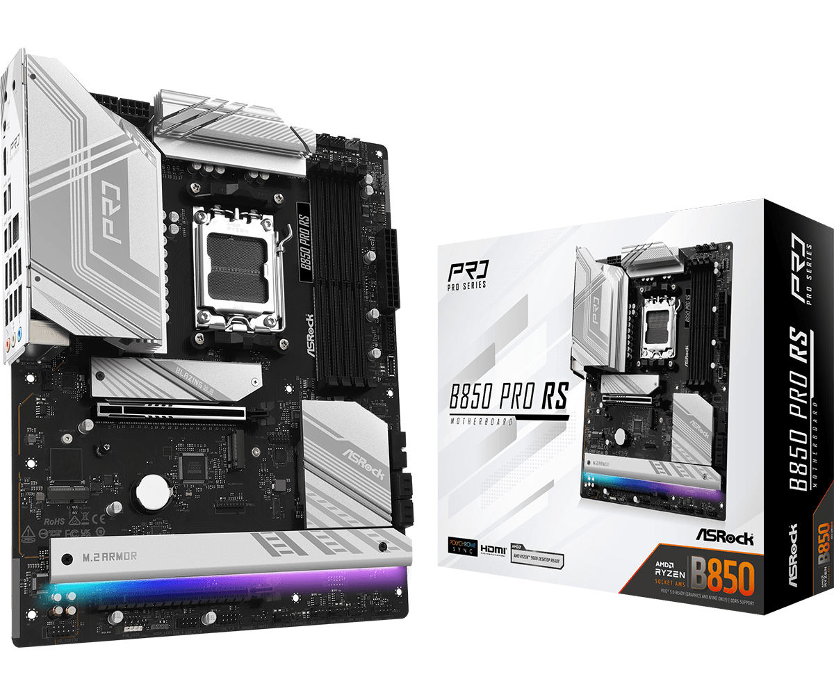 ASROCK B850 PRO RS MOTHERBOARD