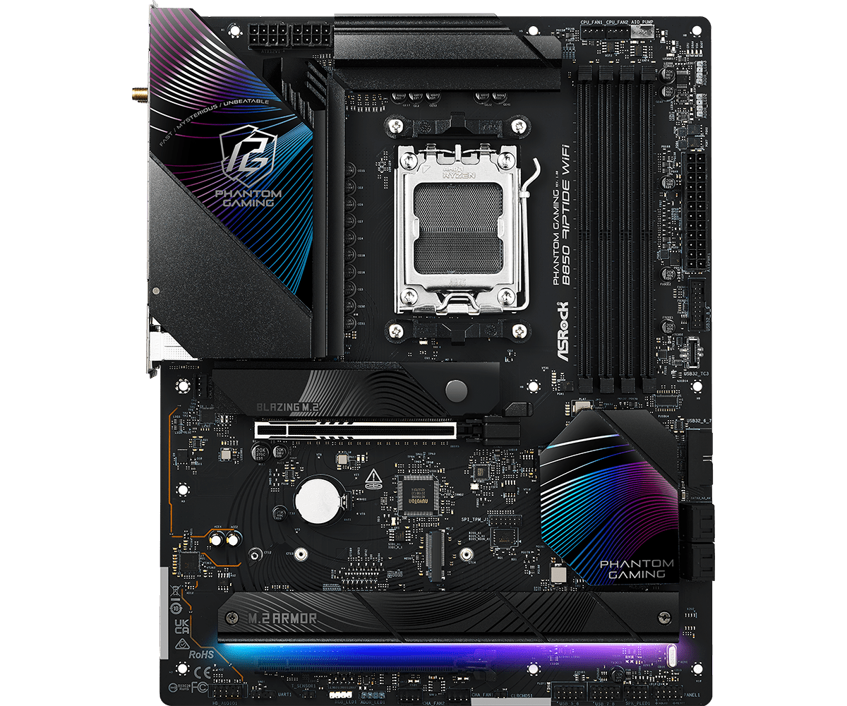 ASROCK B850 RIPTIDE WIFI MOTHERBOARD