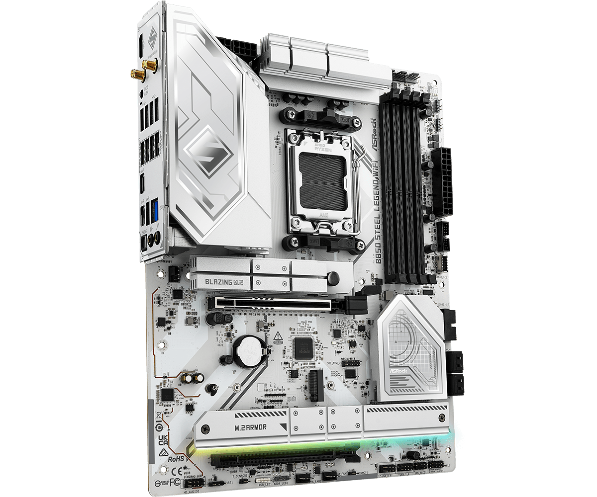 ASROCK B850 STEEL LEGEND WIFI MOTHERBOARD