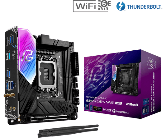 ASROCK B860I LIGHTNING WIFI MOTHERBOARD