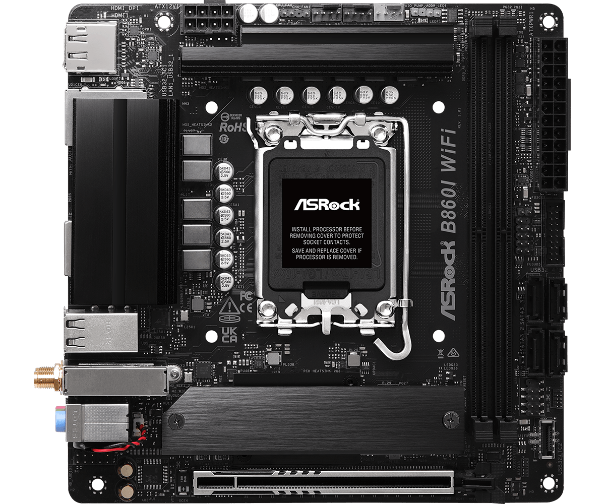 ASROCK B860I WIFI MOTHERBOARD