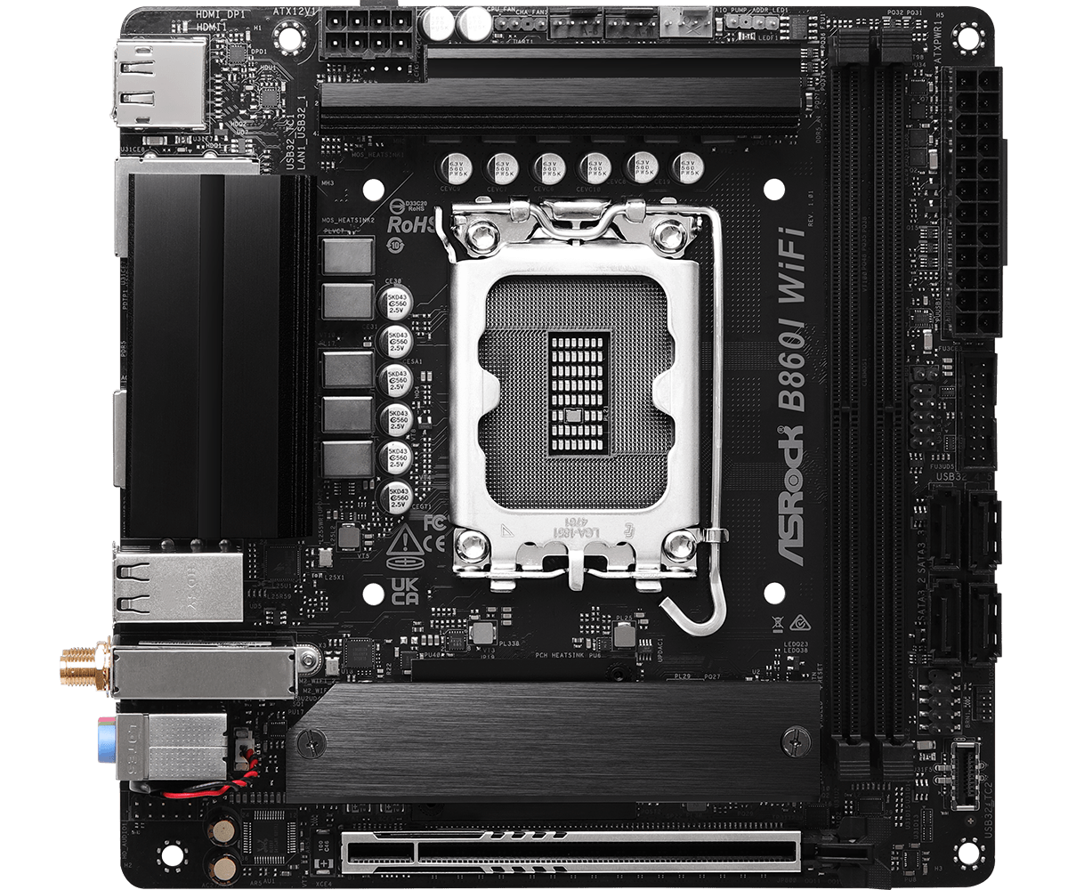 ASROCK B860I WIFI MOTHERBOARD