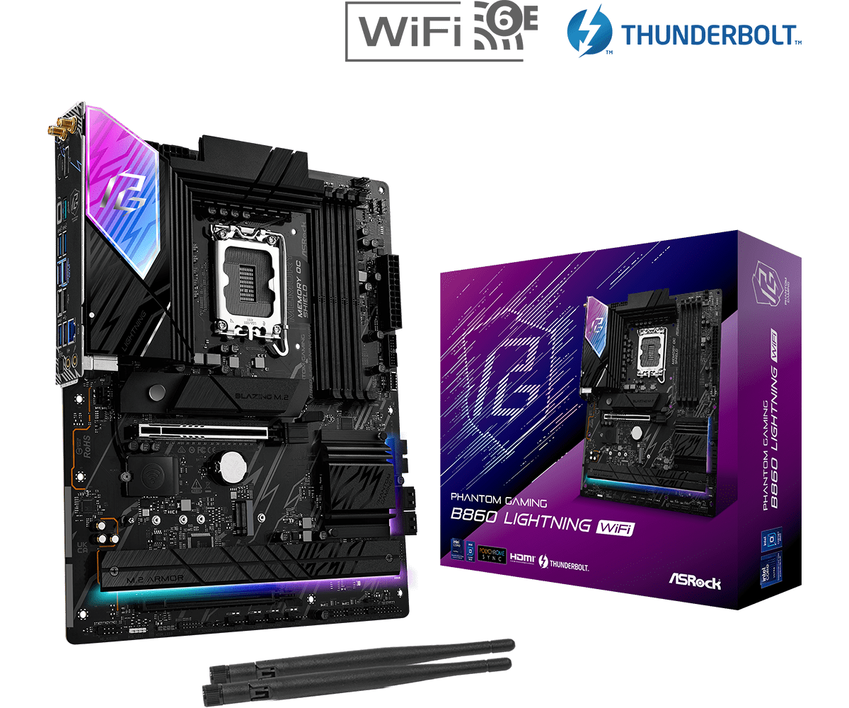 ASROCK B860 PRO RS MOTHERBOARD