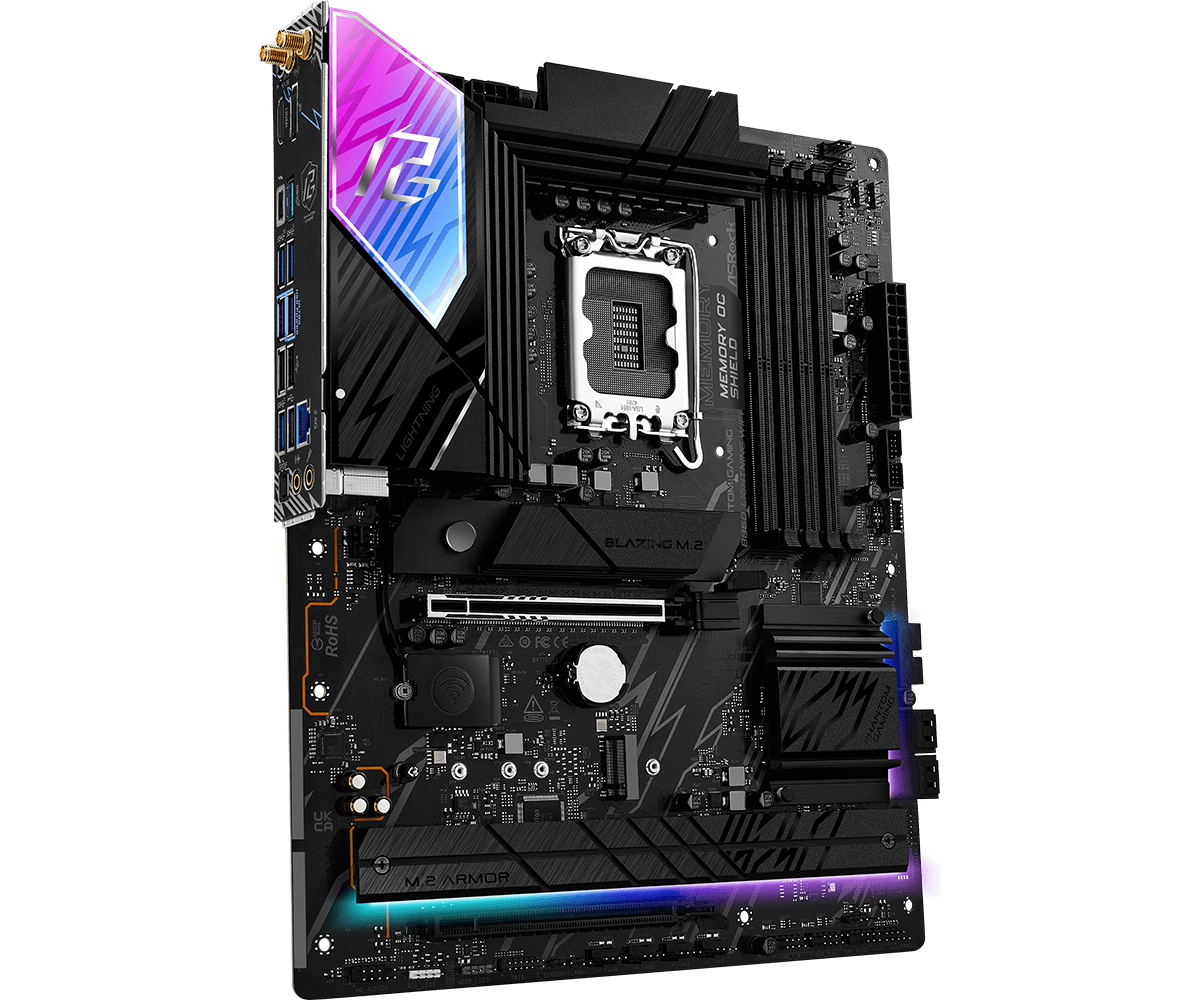 ASROCK B860 LIGHTNING WIFI MOTHERBOARD